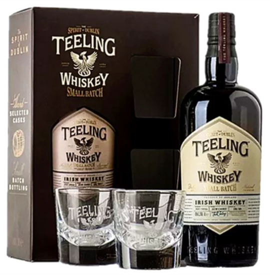 Image sur Teeling Small Batch + 2 Verres 46° 0.7L